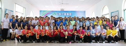 必威BETWAY西汉姆联第九届“三箭杯”职工乒乓球比赛胜利举行